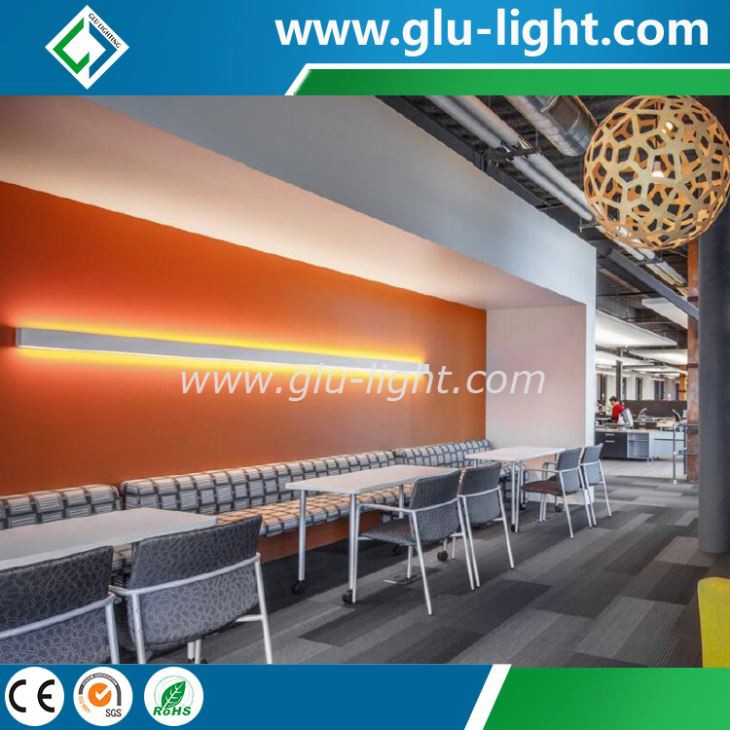 up and down aluminum LED profile , aluminum extrusion profile for LED strip