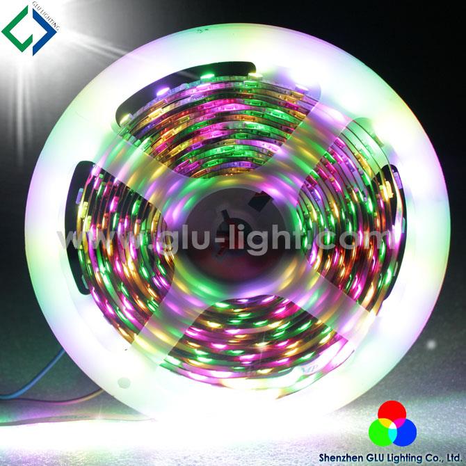 Outdoor lighting clearence waterproof 60leds/m  ws2812b led strip 