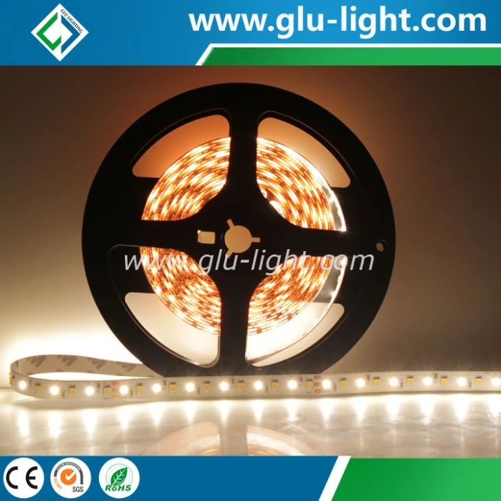 Madeinchina high cri 12v dual colors 120leds/m CCT 2835 led flex strip light