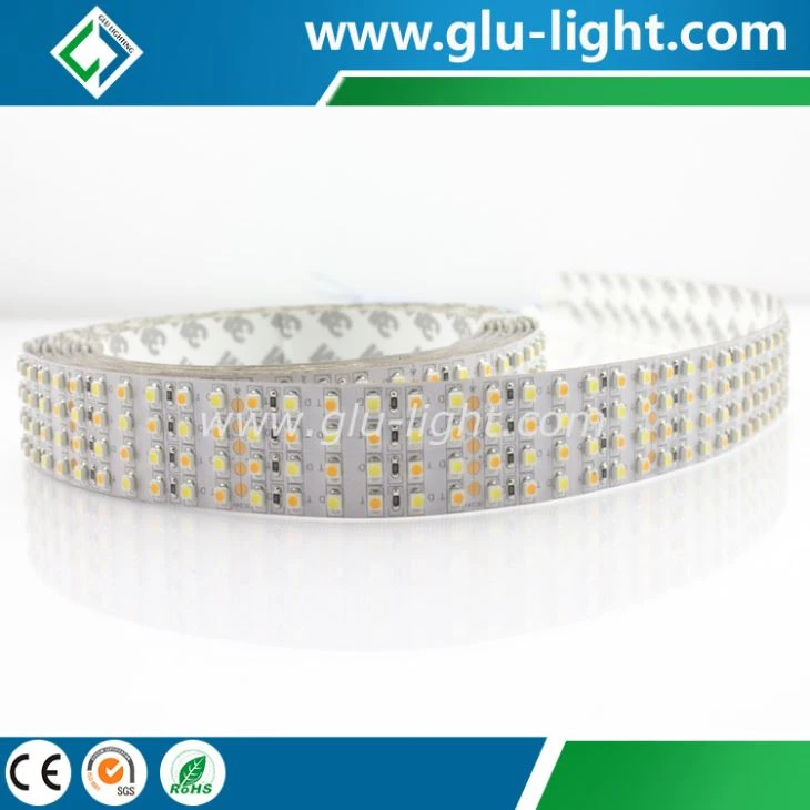 Alibaba high R values R1-R15 ＞ 90 4 rows Ra97 2835 Tungsten led flexible led strip 