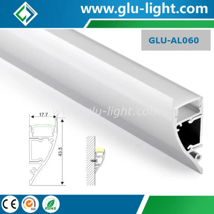 surface mount led aluminum channel aluminum profile for led linear bar